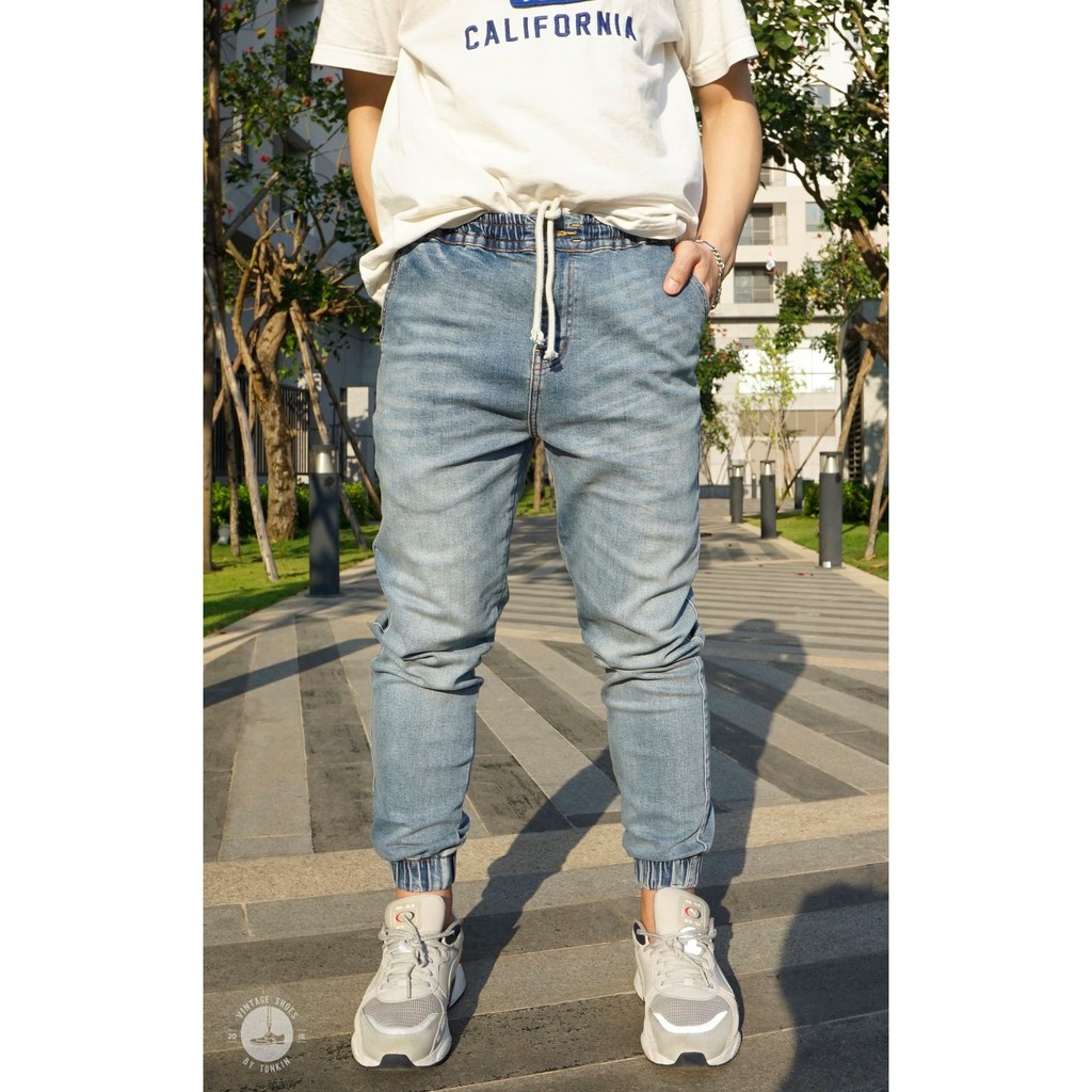 [CÓ SIZE LỚN] Quần Jean Jogger nam hàng Việt Nam xuất khẩu | WebRaoVat - webraovat.net.vn