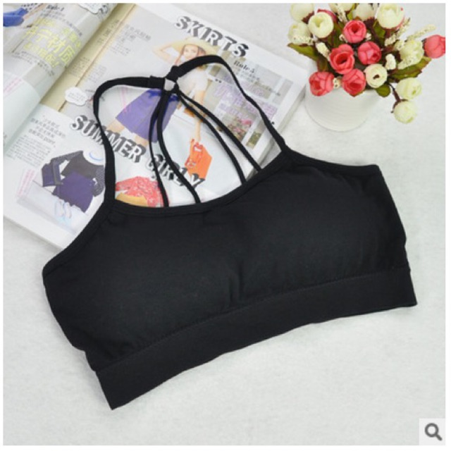 Áo lót thể thao không gọng dây lưng nhuyễn