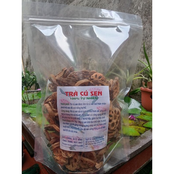 Trà củ sen  -HTX Sen Vàng TP