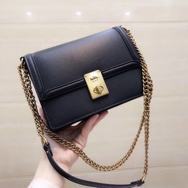 📛SALE📛TÚI C HUTTON ĐEN NỮ ĐEO CHÉO