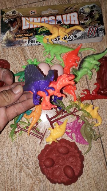 Sét Khu vườn Khủng Long có 20 con và các phụ kiện bằng nhựa