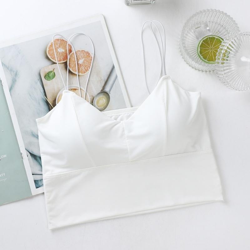 Áo Lót Nữ Su 2 Dây Nâng Ngực AN Bra Dáng Dài Định Hình Vòng Một 115