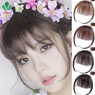 Tóc mái giả kiểu mái ngố thời trang nữ