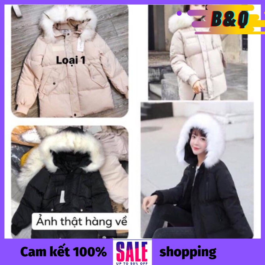 Áo phao trần bông mùa đông nữ theo phong cách hàn quốc, áo khoác phao béo cá tính hithot nữ, kèm ảnh thật