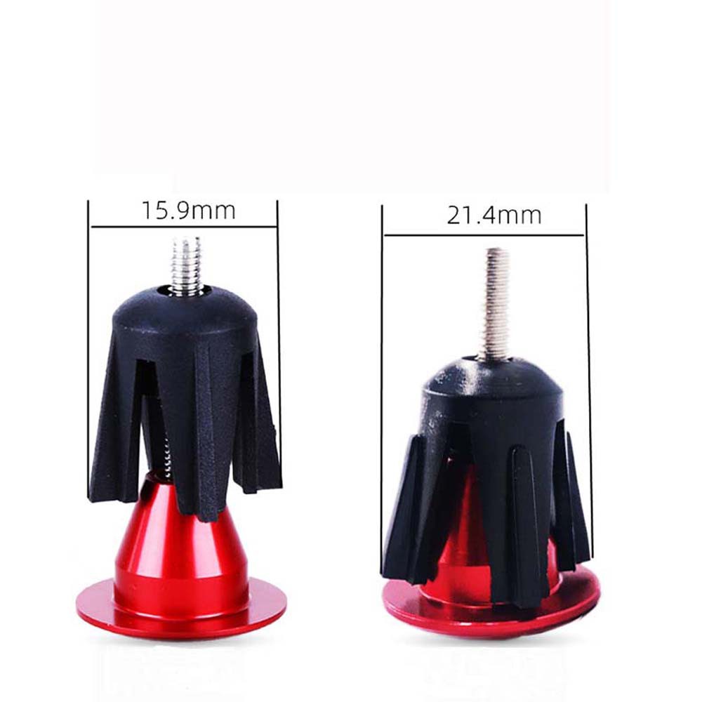 1 Cặp Nắp Đậy Tay Cầm Xe Đạp Bằng Hợp Kim Nhôm Nhiều Màu