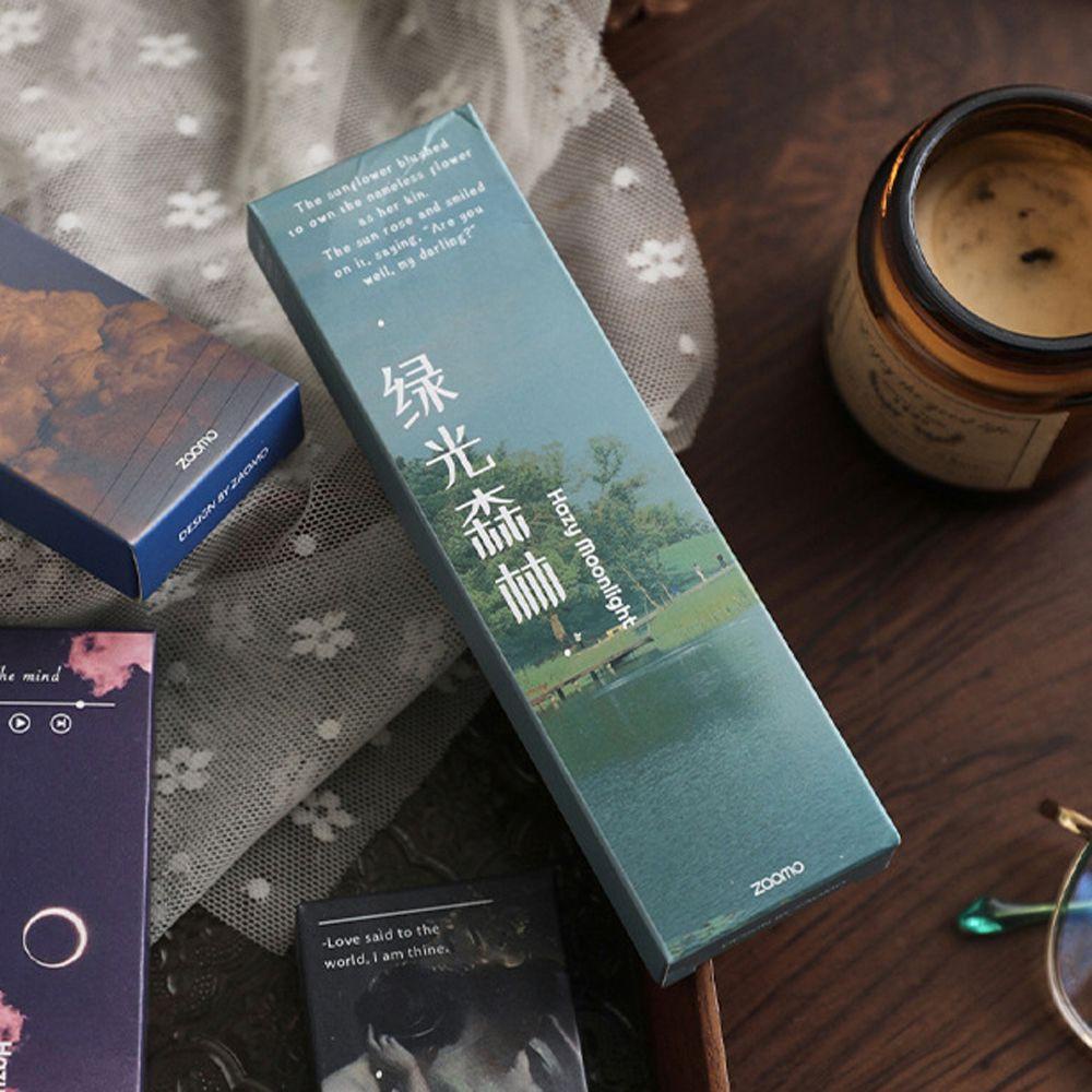 Harietta Thẻ Đánh Dấu Trang Sách Mờ Làm Quà Tặng Sách Ghi Chú Dòng Sản Phẩm Hỗ Trợ Đọc Thời Gian Hymn