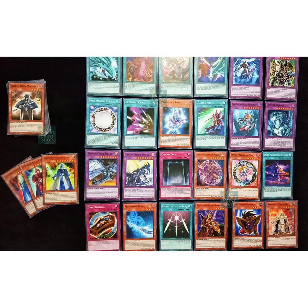 [Bài In] Bộ bài Yugioh - Legendary Dragons of Atlantis - A Deck (Yami Yugi)