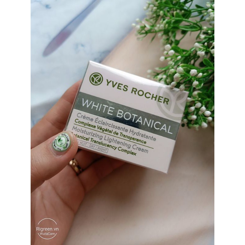 Mẫu mới Kem Ngày đêm White Botanical Yves Rocher