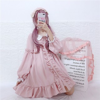 Đầm hồng Lolita