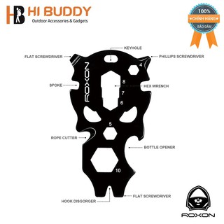 Móc Khóa Đa Năng Hình Đầu Lâu Roxon Skull Shape Key Tool S704
