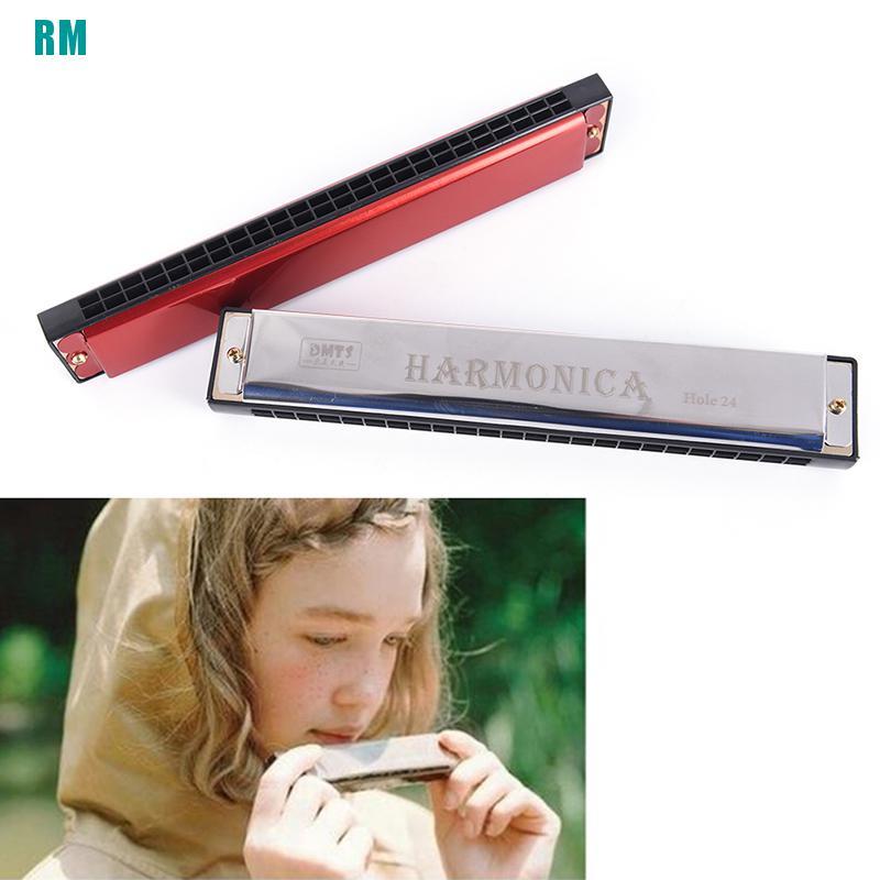 Kèn Harmonica Tremolo 24 Lỗ Dành Cho Người Mới Bắt Đầu