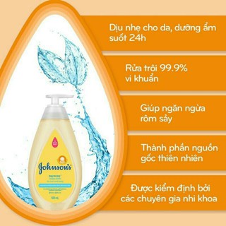 Tắm Gội Johnson 500ml