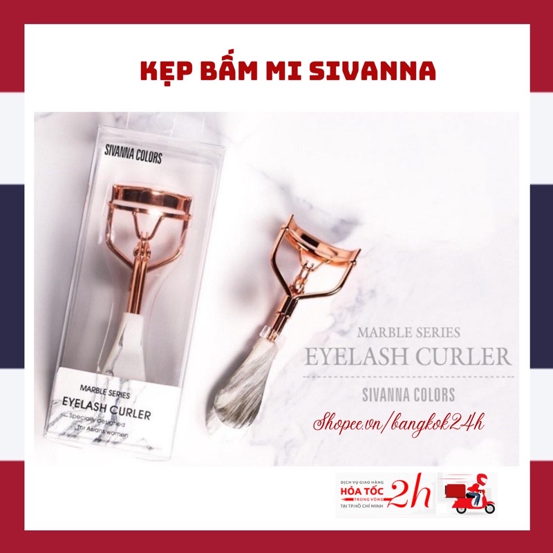 Kẹp bấm mi Sivanna Colors Marble Series Eyelash Curler HF101