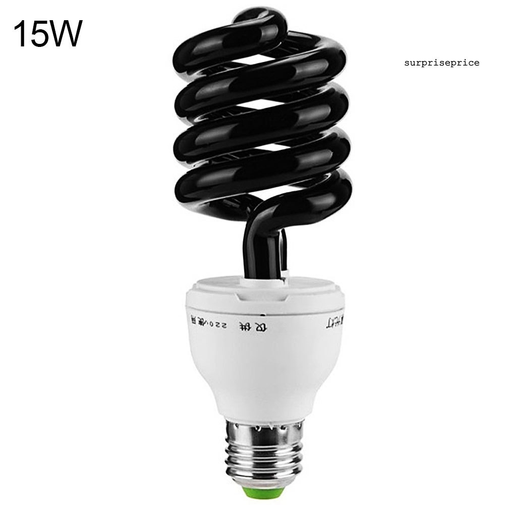 Bóng đèn tia cực tím UV màu đen 15 / 20 / 30 / 40w 220v E27 đa năng chất lượng cao