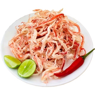 Mực xé sợi hấp nước dừa siêu ngon