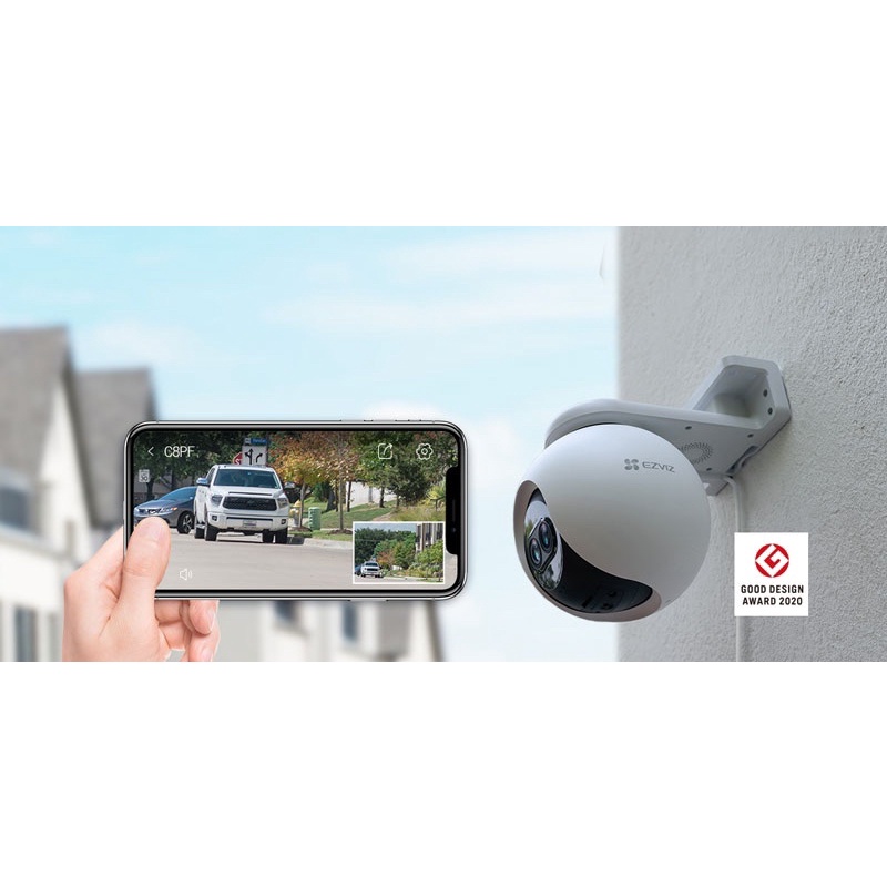 Camera WiFi Quay Quét, Ống kính kép EZVIZ C8PF 2MP