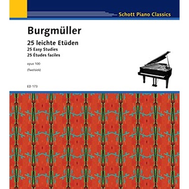 Burgmuller Piano Op.100: 25 Easy Studies