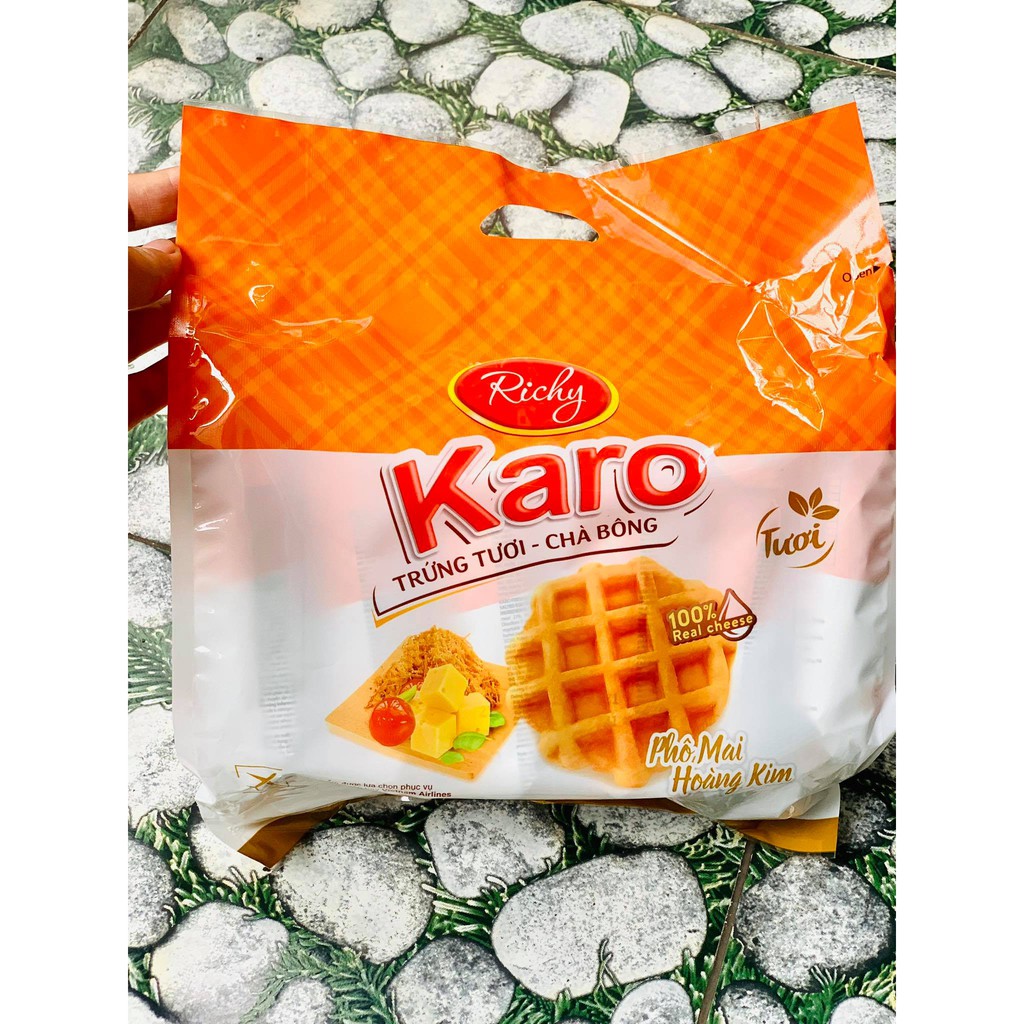 Bánh Trứng 🍁FREESHIP🍁 Bánh Karo Trứng Chà Bông Thịt Gà Tươi- 6 cái/Túi