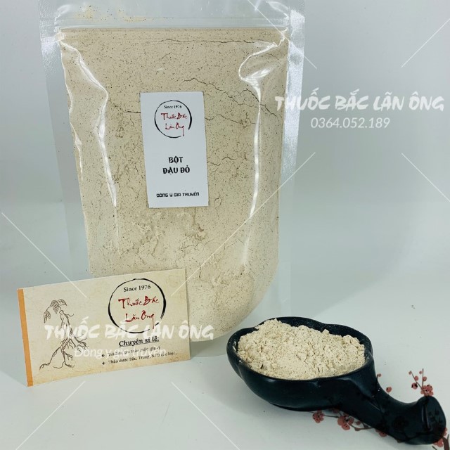 Bột Đậu Đỏ 500g (Đã Rang Thơm, Nghiền Mịn)