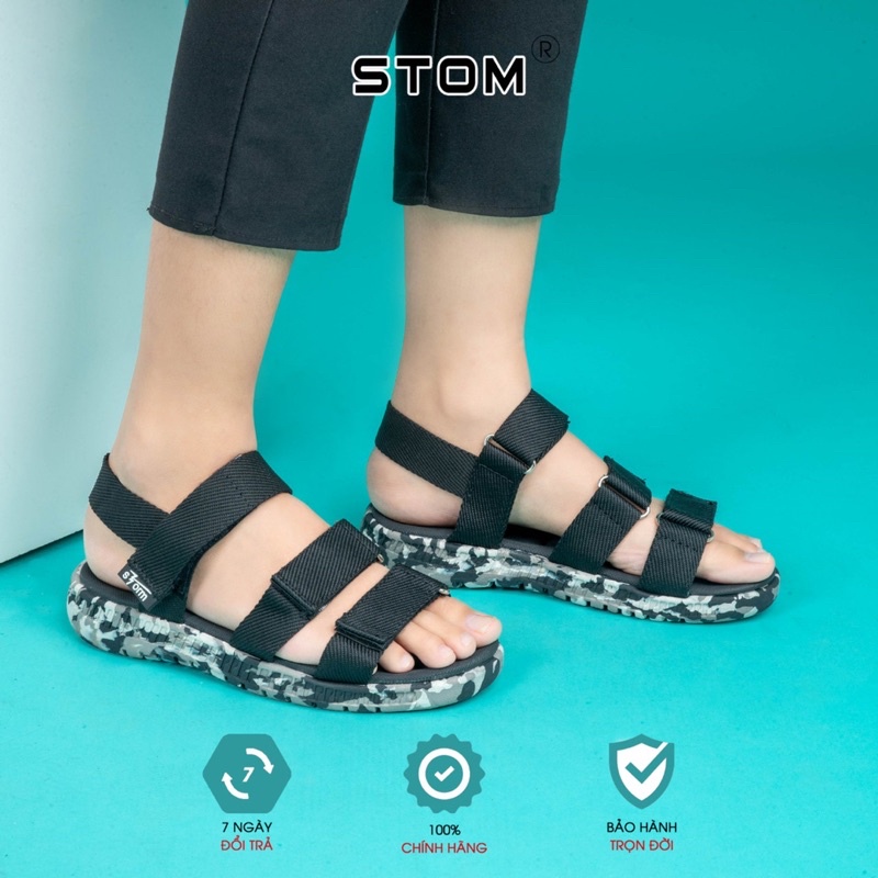 GIÀY SANDAL NAM/ NỮ ST-R10 SIÊU NHẸ SIÊU ÊM MAU KHÔ