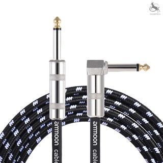 Dây Cáp Âm Thanh 1 / 4 Inch Dài 6m Chuyên Dụng Cho Đàn Ghi Ta Điện