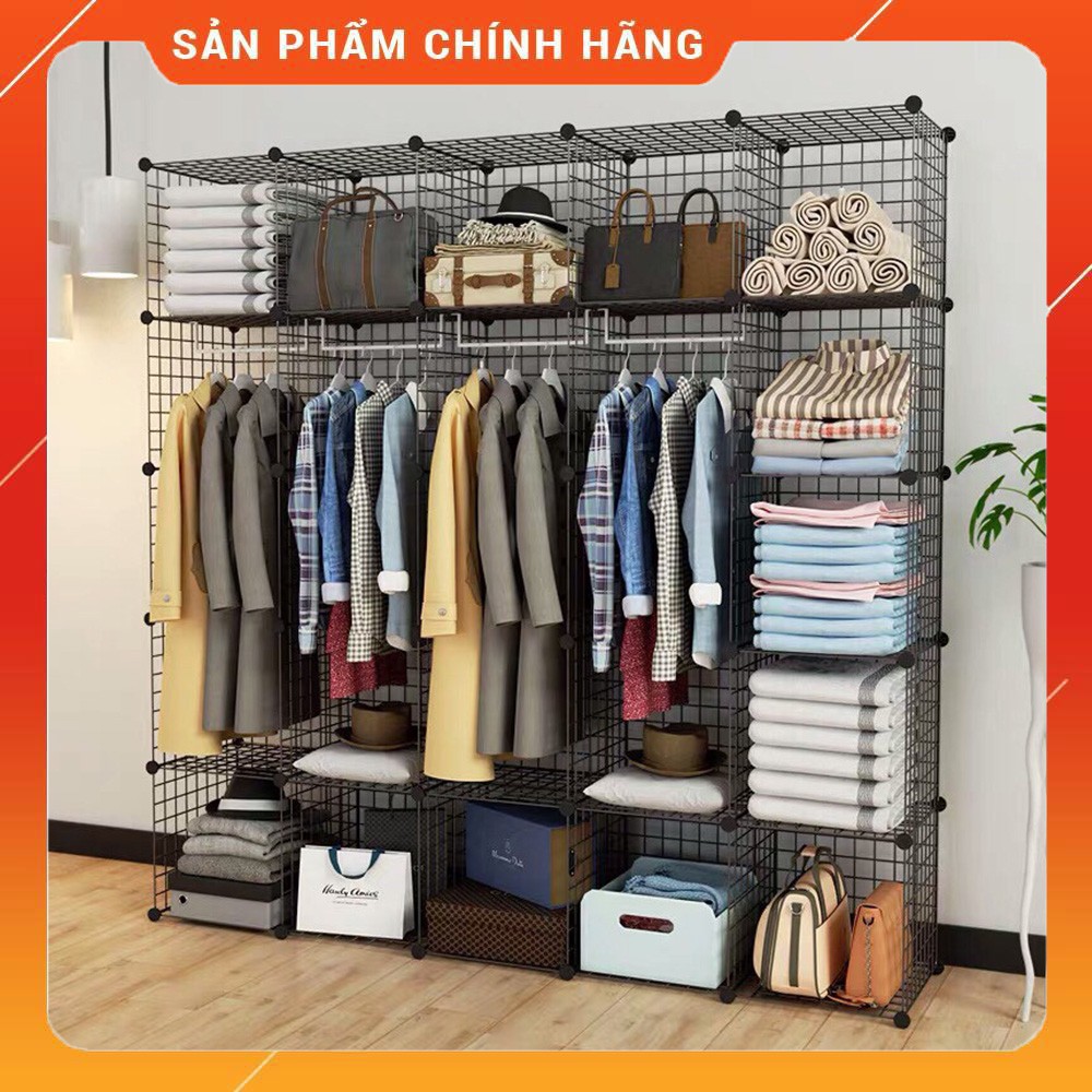 [FREESHIP ❤️] Tấm Lưới Sắt Để Lắp Ghép Tủ Kệ, Kệ Để Sách, Chuồng Chó Mèo Thú Cưng (đen hoặc trắng) -tặng kèm chốt