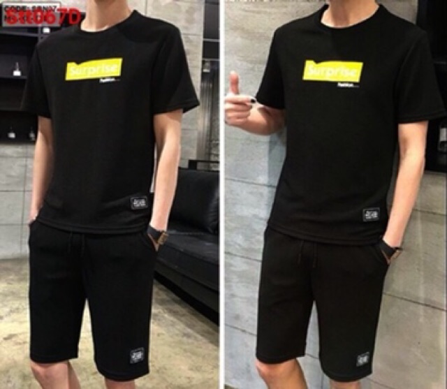 [ Mặc Siêu Mát !!] Đồ bộ nam , Quần áo thể thao , quần áo tập gym , Bộ mặc nhà, bộ thể thao nam Btt surprise | BigBuy360 - bigbuy360.vn