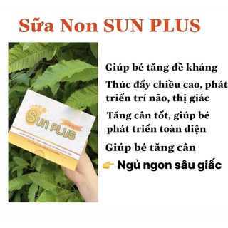 Sữa Non Sunplus và Men Hữu Cơ