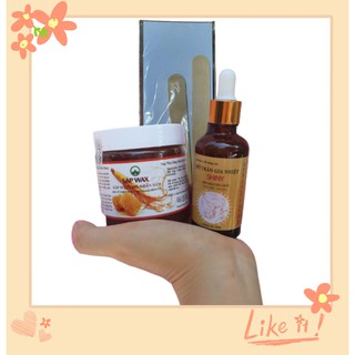 Wax Triệt Lông + mỡ trăn Shiny Handmade