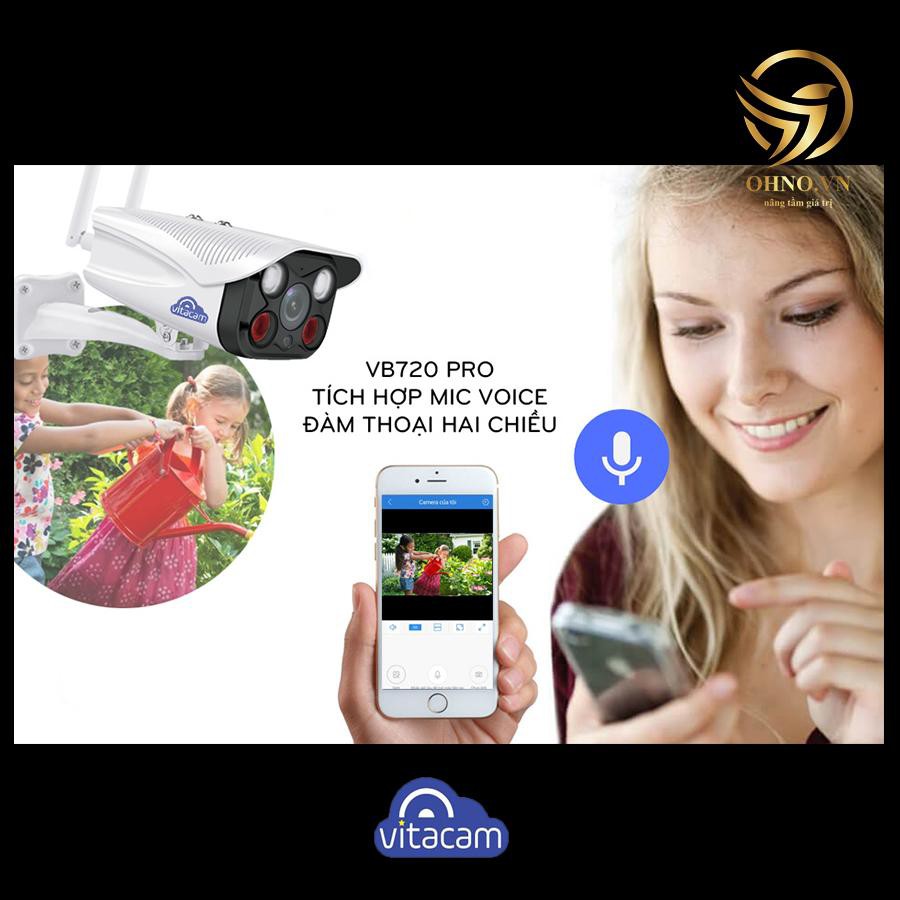 Camera IP Wifi Vitacam giám sát ngoài trời VB720 Pro ban đêm có màu – OHNO Việt Nam | BigBuy360 - bigbuy360.vn