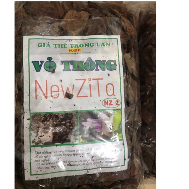 vỏ thông newzita- vỏ thông trồng lan.