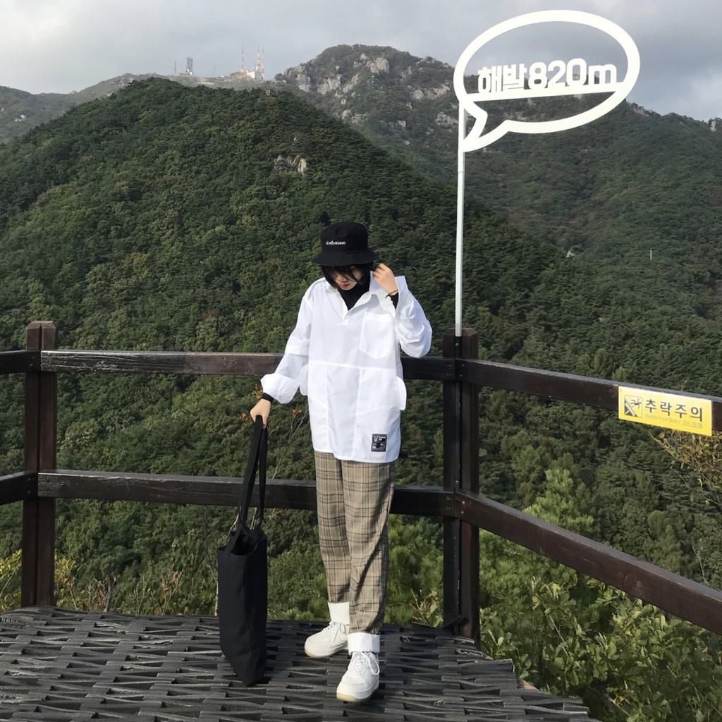 Áo Sơmi Unisex Tay Ráp BunnyHill SSUP03