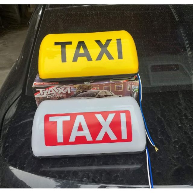 Mào taxi có đèn có đế nam châm (loại to 30cm)