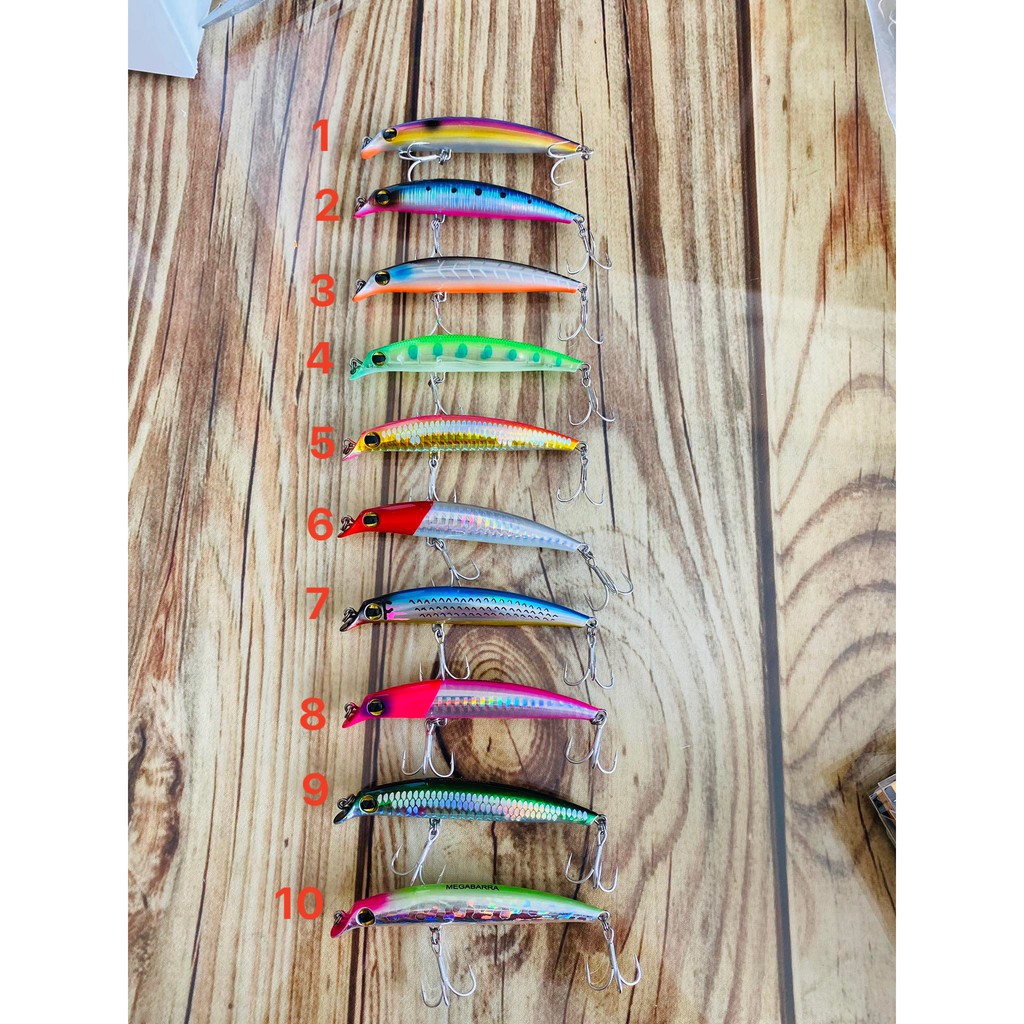 MỒI GIẢ CÂU CÁ megabara doom 95