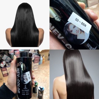 Nhuộm tóc phủ bóng 5D Màu Đen