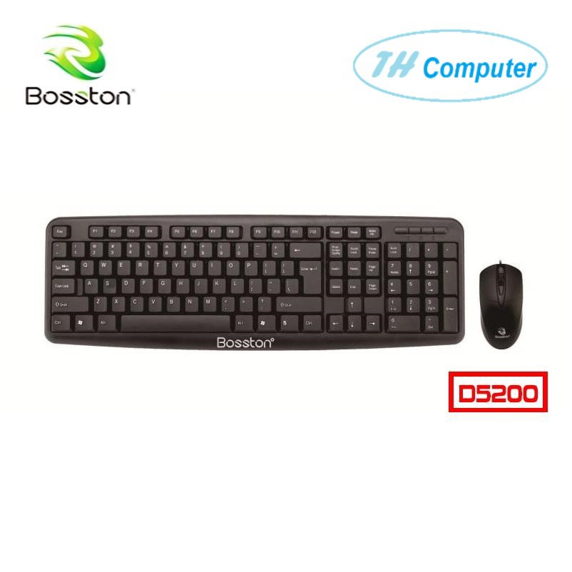 Combo Chuột và bàn phím Bosston D5200 USB