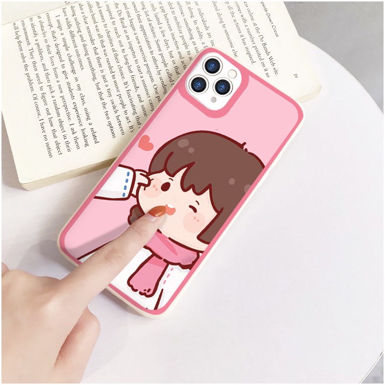 Ốp lưng iphone cạnh vuông lỗ camera bẹo má 6s/6splus/7/7plus/8/8plus/x/xr/xs/11/12/13/pro/max/plus/promax