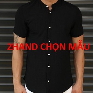 Áo sơ mi nam 2hand – sơ mi nam hàn quốc tay ngắn CHỌN MẪU tay trung niên công sở loại đẹp 2hand style
