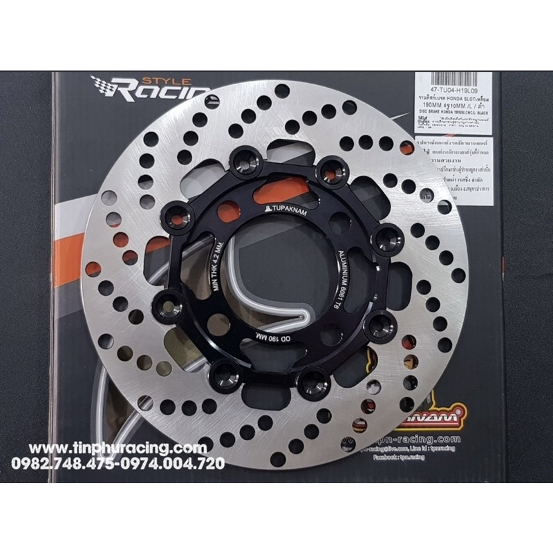 Đĩa TU PARNAM(Trusty) 190mm chính hãng Thái Lan