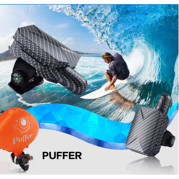 Phao cứu sinh khẩn cấp đeo tay Puffer Prevent Drowning (tặng bộ 5 ống khí nén CO2) - SuperStore