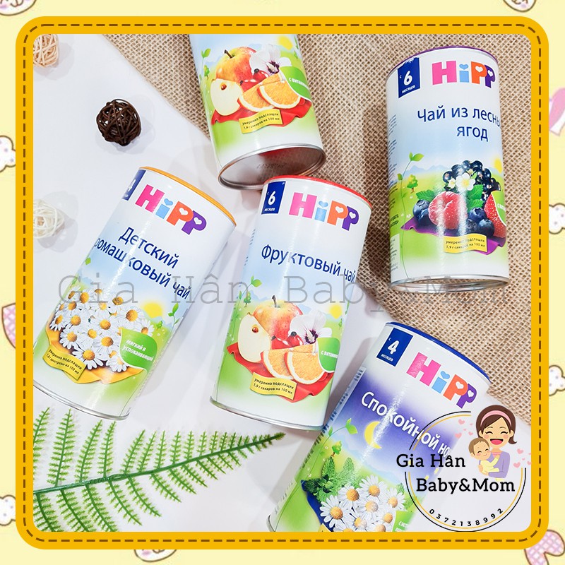 Trà Hipp Nga hoa quả đủ vị cho bé 200g