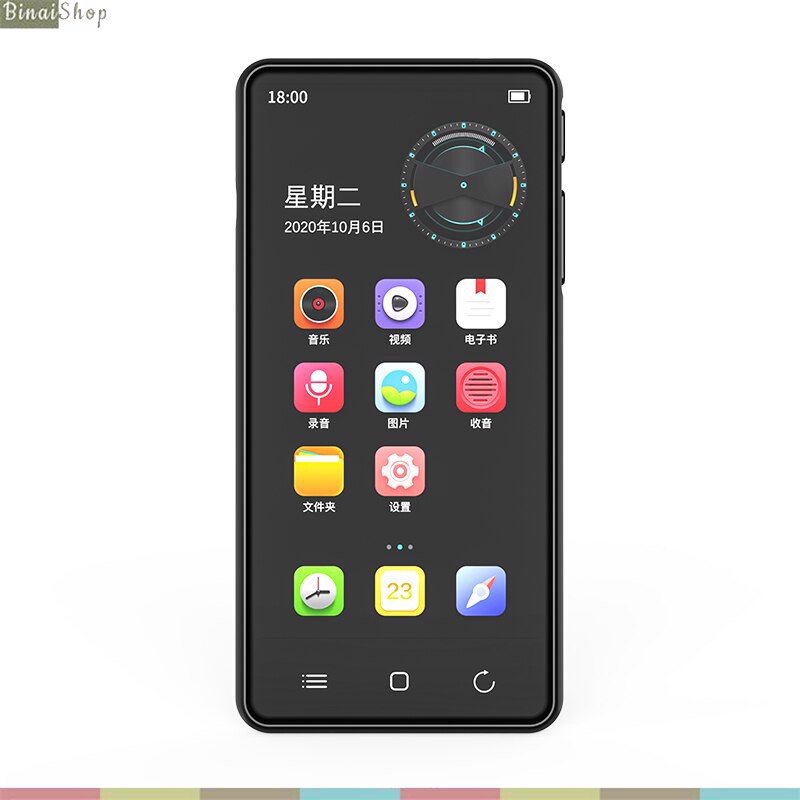 Ruizu H8 - Máy Nghe Nhạc Có Tiếng Việt, Xem Phim, Kết Nối Wifi, Bluetooth, Hệ Điều Hành Android