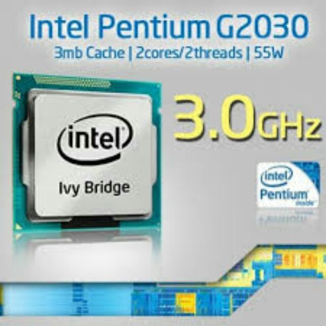 CPU Intel Pentium G2030 3.00GHZ