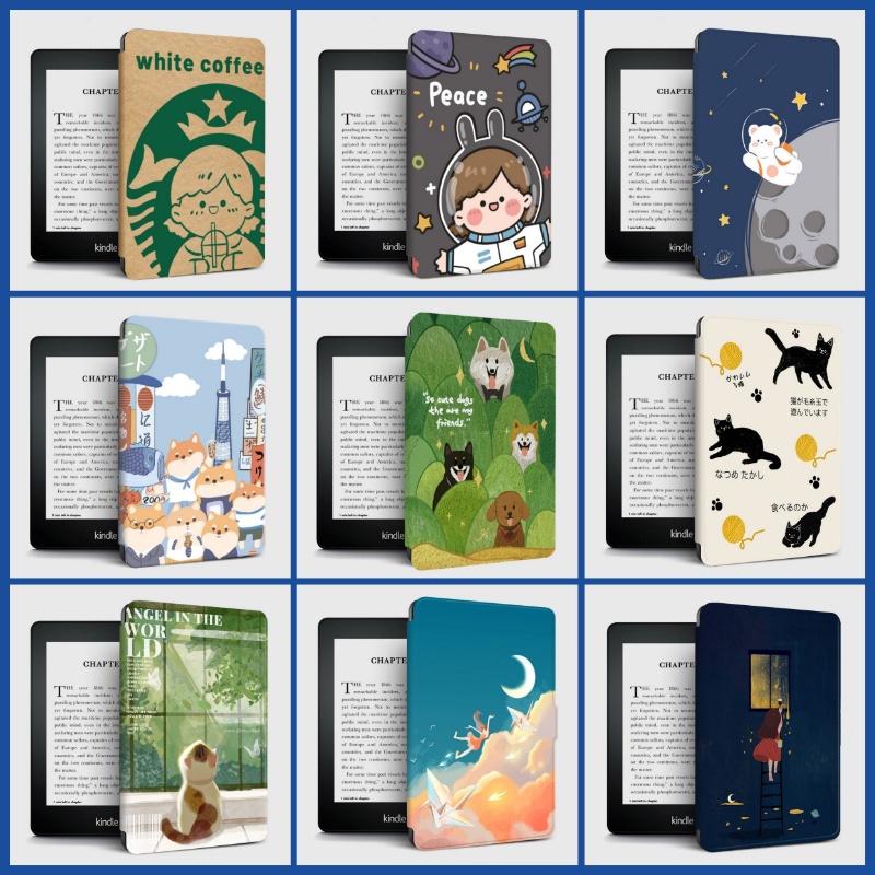 Ốp Máy Tính Bảng Dễ Thương Cho Amazon Kindle Case 2021 Paperwhite 5 (11th) 4 3 2 1 2019 10th