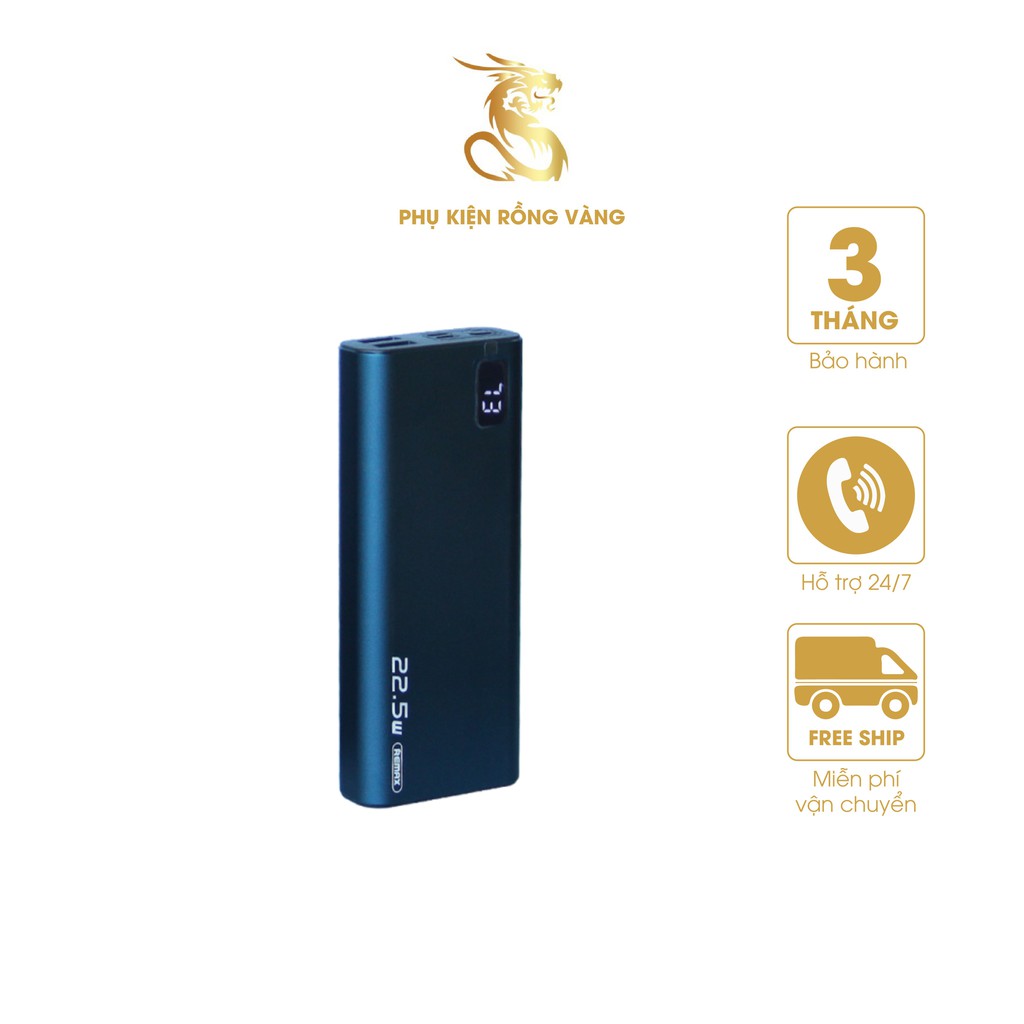 [Mã SKAMSALE03 giảm 10% đơn 200k] Sạc dự phòng sạc nhanh 15000mah Remax RPP-17 cao cấp