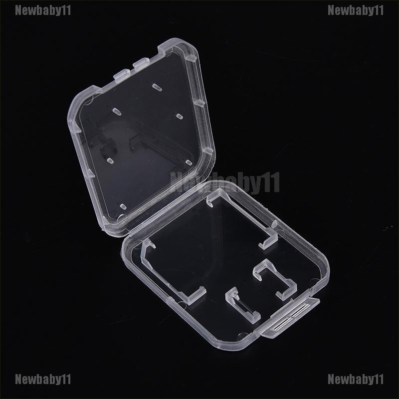 Set 10 Hộp Nhựa Trong Suốt Đựng Thẻ Nhớ Sd Sdhc Sdxc Tiện Dụng | BigBuy360 - bigbuy360.vn