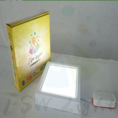 (HÀNG CHÍNH HÃNG)ĐÈN LED ỐP TRẦN NỖI,ĐÈN BAN CÔNG FSW VUÔNG TRÒN GIÁ RẺ 12W,18W,24W #DENBANCONG#DENOPTRANNOI