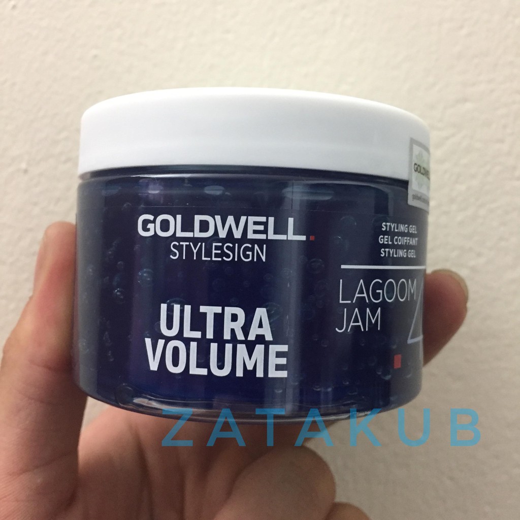 🇩🇪 Gel tạo kiểu cứng Goldwell Style Sign Lagoom Jam 4 Ultra Volume 150ml