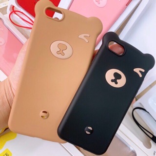 Ốp lưng tai gấu iPhone 7/8/8Plus/7 Plus kèm dây đeo ( Full box )