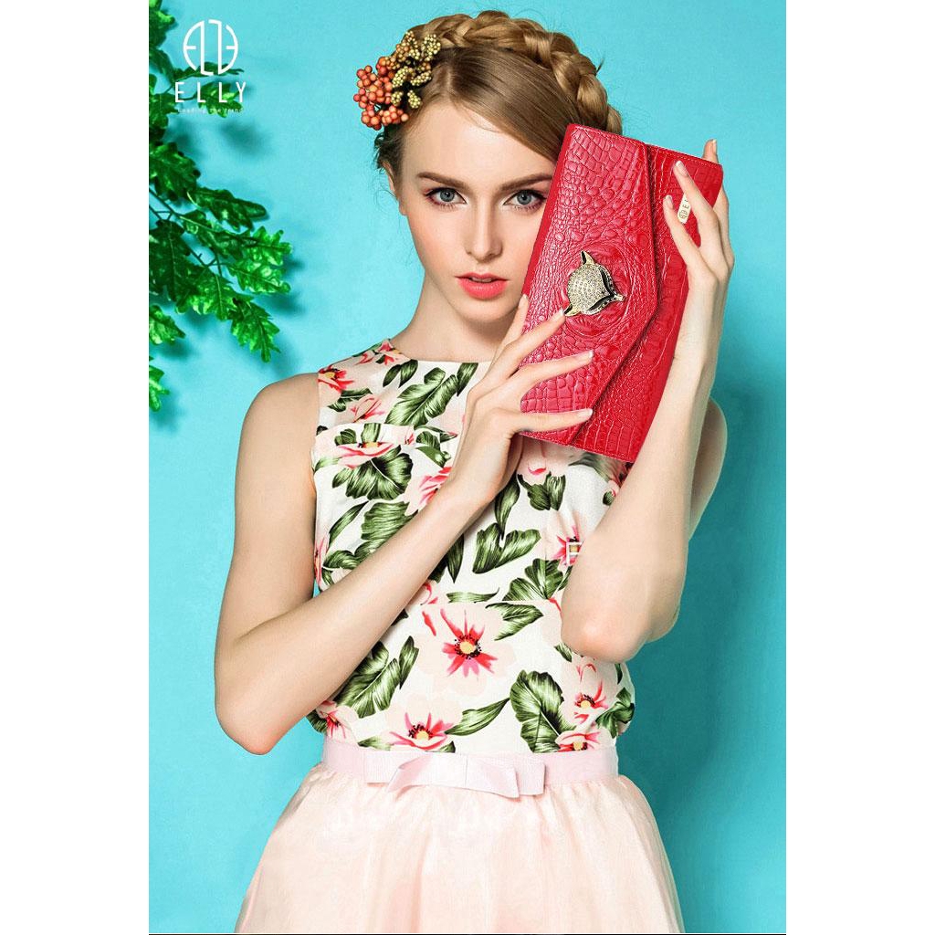 Túi clutch nữ cao cấp da thật ELLY – EC4